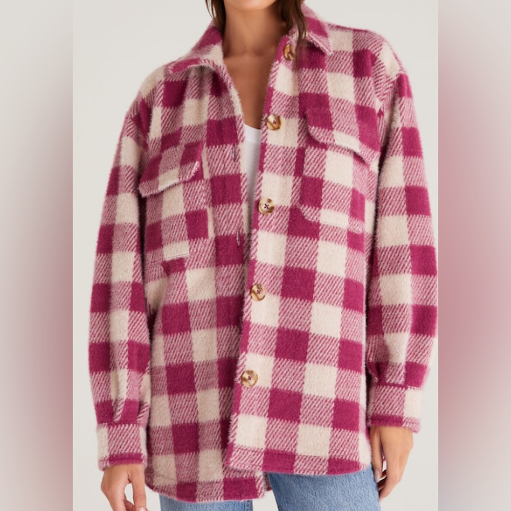 Z Supply Tucker Plaid Shacket